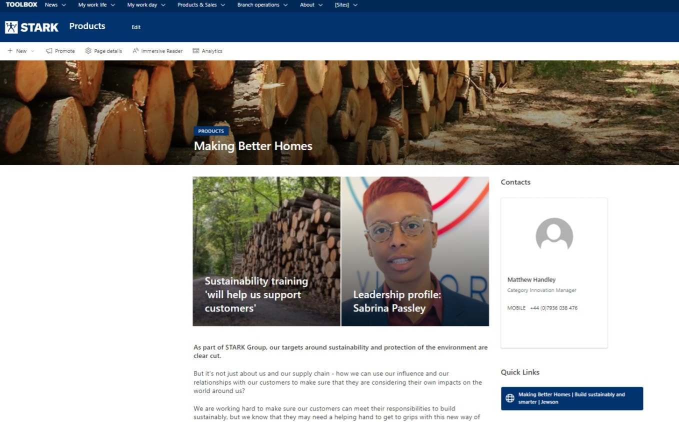 A new intranet is coming… | STARK UK